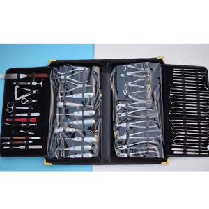 Instruments de pont osseux 61 pièces réutilisables manuels en acier inoxydable pour extraction chirurgicale orale et dentaire, éleveurs et instruments chirurgicaux - Product Image 1