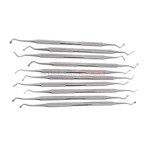 10pcs Dental Excavator Spoons Restorative Medic Instruments with 1mm to 2.5mm Ends Double Sided Composite Filling Tools - Product Image 5