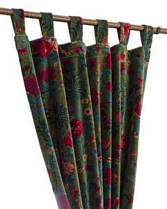 Elegant Solid Velvet Rope Curtain <b>Panel</b> Woven Technique Pastoral Style Dust Proof All-Season for Stylish Homes Hotels Cafes - Product Image 2