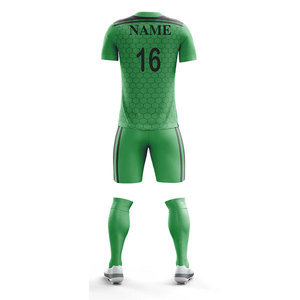 Uniforme de Baloncesto Ligero 100% Poliéster, Servicio OEM, para Adultos, Uniforme de Fútbol de Primera Calidad, Color Sólido - Product Image 3
