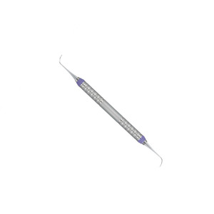 Éliminateur de taches pigmentaires postérieures à double extrémité # Instrument de détartrage dentaire en acier inoxydable à 9 poignées pour soins bucco-dentaires professionnels - Product Image 2