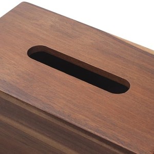 Caja de pañuelos de madera de cedro de lujo hecha a mano - Precios al por mayor B2B - Product Image 3