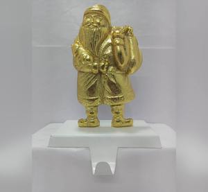 Support décoratif en métal fait main pour chaussettes de Noël, présentoir festif pour cheminée à prix abordable - Product Image 3