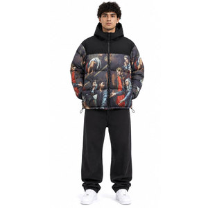 Vestes matelassées douces et chaudes en duvet pour l'hiver, best-sellers, idéales pour la randonnée et les activités de plein air, modèles personnalisés pour la saison hivernale. - Product Image 2
