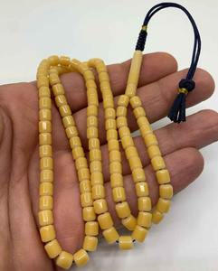 Tasbih en bois artisanal de qualité supérieure, 99 perles, bois naturel, Misbaha, prière islamique, Dhikr, cadeau du Ramadan - Product Image 6