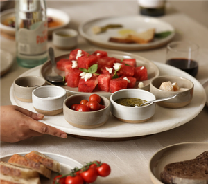 Plato giratorio Lazy Susan de mármol redondo de excelente calidad, superventas, organizador y estante de almacenamiento - Product Image 2