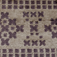 Taupe Beige Anthrazit Geometrisches Muster Teppich Moderner Mosaik-Teppich Wolle Rutschfest Umweltfreundlich Handgetuftet für Wohnzimmer