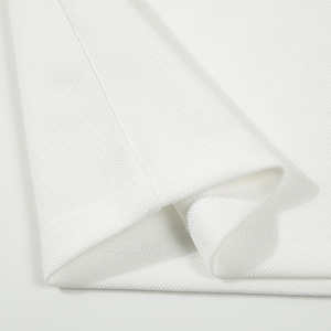 Polo en coton blanc pour homme, manches courtes, color-block, respirant, tissu Oxford, coupe classique - Product Image 3