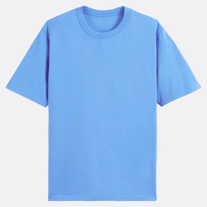 เสื้อยืดสตรีทแวร์ผู้ชายผ้าฝ้ายแท้ 100% ทรงปกติ คอกลม สไตล์วินเทจ ผ้าฝ้ายฟอก  แบบเรียบ ปรับแต่งได้ - Product Image 1