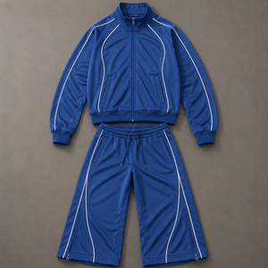 Ensemble de survêtement de football pour hommes, personnalisable en gros, pour marques sportives américaines, commande en gros, directement de l'usine pour la vente au détail - Product Image 1