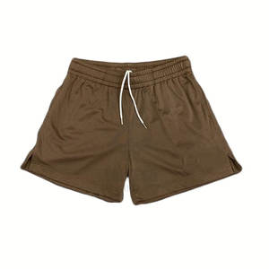 Custom Logo Summer Canvas Breathable Quick Dry Men High Street Style Digital Printing Solid Pattern Anti-Wrinkle Elastic Shorts - Product Image 1