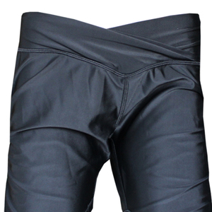 กางเกงขาสั้นออกกำลังกายเอวกลางผ้าไลคร่าระบายอากาศได้ดี พิมพ์ลายด้านหน้า สำหรับวิ่ง ฟิตเนส เทรนนิ่ง และใส่เป็นทางการ รับผลิตตามสั่งขายส่ง - Product Image 2