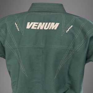 Venume - Fabricación Directa de Fábrica, Kimono de Jiu-Jitsu Brasileño (BJJ) Verde, Hecho a Medida, Material de Algodón para Competición Profesional, Ropa de Artes Marciales - Product Image 4