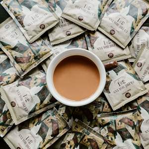 HANCOFFEE Café instantané en poudre 3 en 1 - Café avec sucre et lait - 15gr/sachet 40 sachets/sac - Support OEM/ODM - Product Image 2