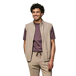 Ensemble de survêtement Gingtto pour homme, veste et pantalon, tissu technique extensible, ensemble 2 pièces - Product Image 1