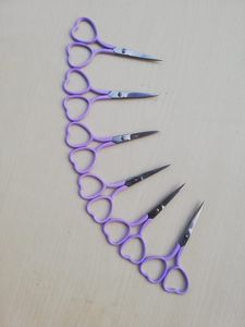 กรรไกรปักผ้ามืออาชีพ ด้ามจับเคลือบสีสแตนเลส รับทำโลโก้ กรรไกรถักไหมพรม ขายส่ง กรรไกรตัดหนังตรง - Product Image 2