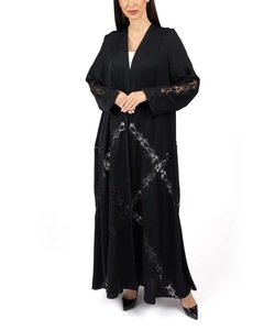 Elegantes Vestidos Abaya Jilbab para Mujer, Abaya Abierta Nida, Abaya Modesta para Mujer, Compra Abaya de Oración de 2 Piezas con Bloques de Color, Khimar Turco Elegante - Product Image 5