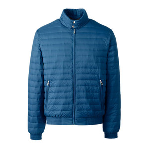Chaqueta de Plumón Gris para Hombre, con Capucha, Cortavientos, Informal, para Invierno, Largo Regular, Color Sólido, Cierre de Cremallera - Product Image 4