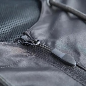 Wholesale 2026 New Design Black Outdoor <b>Raincoat</b> Thick Windproof and Waterproof Casual Style with Zipper Closure Rain Jackets - Product Image 5