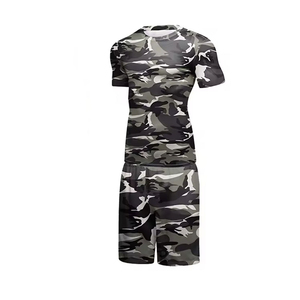 Ensemble de maillot de bain de compression deux pièces pour hommes, avec short, léger, pour les sports de plage - Product Image 5