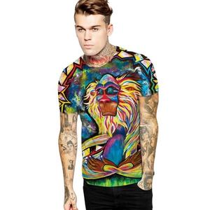 เสื้อวิ่งซับลิเมชั่นสำหรับผู้ชาย ขายส่ง เสื้อยืดกีฬาน้ำหนักเบา ระบายอากาศได้ดี สำหรับฟิตเนส ออกกำลังกาย และกีฬากลางแจ้ง - Product Image 1