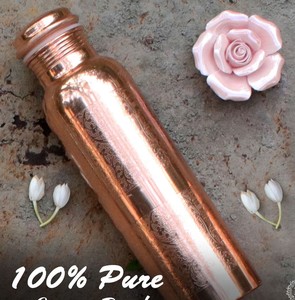 Copper bottle built for lasting ownership delivering reliable hydration performance across <b>repeated</b> daily usage - Product Image 1