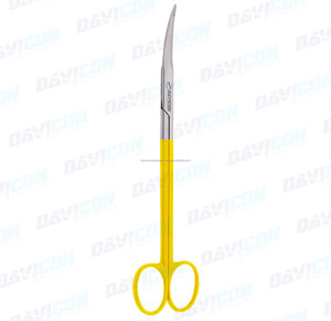Ciseaux en carbure de tungstène TC de haute qualité, lot de 10 pièces, courbes et lisses, professionnelles - Product Image 2