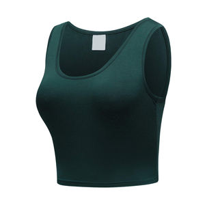 Top Corto para Mujer, Ropa Casual, Nuevo Diseño, Tallas para Adultos, Transpirable, Precio al por Mayor, Top Corto Personalizado para Mujer Adulta - Product Image 2