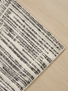 Alfombra Arquitectónica de Lana Anudada a Mano en Tonos Ceniza Suaves |   Alfombra de Diseño Contemporáneo para Espacios de Vida Refinados - Product Image 2