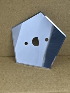 Cuchilla Pentagonal Industrial de Cinco Filos para Máquina de Fabricación de Bolsas, Pieza de Repuesto de Alto Rendimiento en Acero al Carbono y Carburo Personalizada - Product Image 2