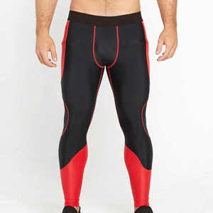 Leggings de compression pour le football pour hommes, pantalon de base extensible respirant et absorbant l'humidité pour l'entraînement, pantalon de football de compression - Product Image 1