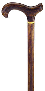 Canne de marche artisanale en bois naturel écologique pour hommes et femmes, légère et faite à la main - Prix abordable - Product Image 1