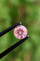 Anillo Suelto con Diamante Cultivado en Laboratorio, Corte Brillante, Color Rosa Intenso, Certificado IGI, Claridad VVS VS, 1/2/3 Quilates, SHREERAJ SOLITAIRE