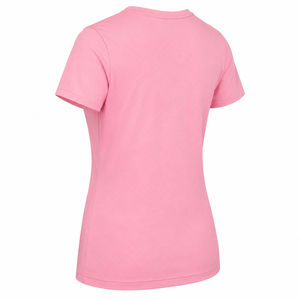 Camiseta Personalizada de Cuello Redondo y Manga Corta para Mujer, Color Sólido, 100% Algodón, Tejido Transpirable, Corte Regular, Logotipo Impreso - Product Image 6