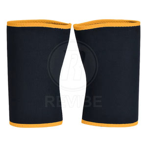 Advanced Breathable Flexible Support Nylon/Polyester Unisex <b>Knee</b> Sleeves for Strength Training and Fitness - Product Image 5