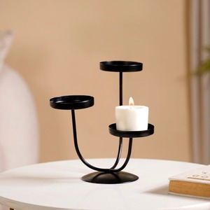 Support à bougie en métal de haute qualité, fait main, unique, article de décoration très demandé pour la maison. - Product Image 3