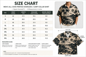 Chemise boutonnée pour homme, 100% coton, coupe oversize, col camp, imprimé intégral, style streetwear hawaïen, idéale pour les vacances - Product Image 6