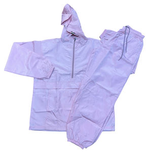 Survêtement coupe-vent décontracté d'été, entièrement zippé, à capuche, 2-en-1, uni, unisexe, coupe-vent, respirant, avec logo personnalisé, grandes tailles - Product Image 5