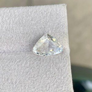 Zafiro natural tallado en forma de pera, piedra preciosa azul premium para la fabricación de joyas y venta al por mayor. - Product Image 3