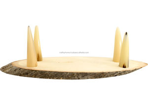 2021ล่าสุด Ram ฮอร์น Shofar ธรรมชาติสีน้ำตาลที่มีคุณภาพสูงฮอร์น Shofar สำหรับตกแต่งบ้านหัตถกรรม Ram ฮอร์น Shofar โดยอินเดีย - Product Image 4