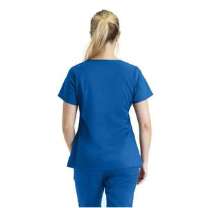 New <b>Doctor</b> Nursing Scrubs <b>Set</b> 100% Cotton Denim Woven Stretch Joggers Uniforms - Product Image 2