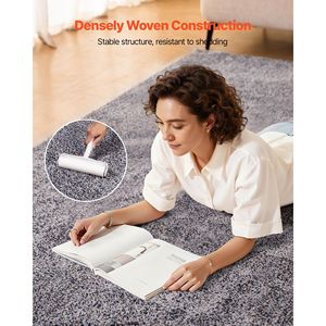 Tappeti in peluche per interni 9 x 12 piedi, spessi e resistenti, con pelo lungo e soffice, set durevole - Product Image 5