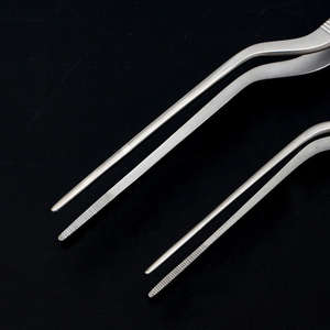 Pinzas Curvas para Tejidos, Pinzas Ligeras para Nariz y Garganta, Pinzas Médicas para Oído de Surgiright - Product Image 1