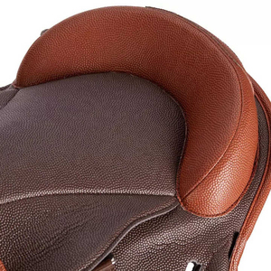 Selle de cheval personnalisée de haute qualité, tapis de dressage anglais, fournitures équestres de spectacle, en peau de mouton souple, couleurs personnalisées, logo, conception OEM - Product Image 6