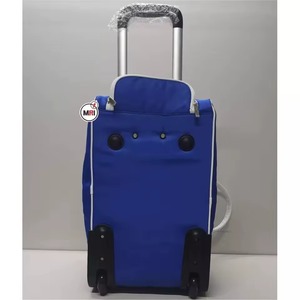 Sacs à roulettes ZETA PHI BETA, sac à roulettes ZETA SORORITY, sac à roulettes bleu et blanc, sacs personnalisés avec broderie appliquée Zeta - Product Image 2