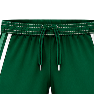 Pantalones Cortos de Rugby Personalizados en Verde Oscuro y Blanco, Uniforme de Equipo Transpirable y Ligero, Ropa Deportiva de Entrenamiento Personalizada para Rendimiento Atlético - Product Image 5