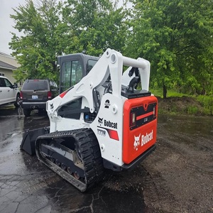 Chargeuse compacte sur chenilles Bobcat de qualité supérieure, moteur diesel et pompe inclus, prête à l'emploi - Product Image 4