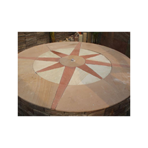 Custom Size Sandstone Circle Pavers with Natural Split Surface for Outdoor Flooring and Decorative Garden Designs - Product Image 5