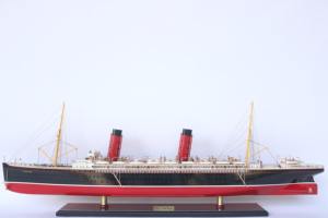 Modèle de bateau de croisière RMS CAMPANIA de haute qualité - Artisanat en bois du Vietnam pour la décoration intérieure Vietnam - Product Image 2