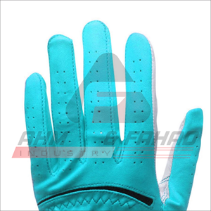 Gants de golf professionnels pour hommes, blancs et noirs, en spandex, paume épaissie, respirants, fermeture à enfiler, haute qualité, authentiques pour le sport - Product Image 4
